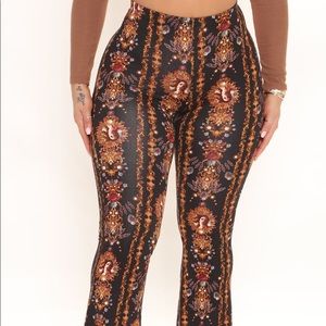 Hippie Style Flare Pants